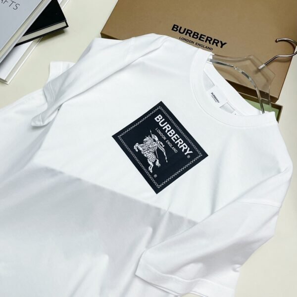 BURBERRY T SHIRT BIANCA - Image 3