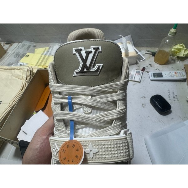 LV SKATE CREMA E VERDE OLIVA - Image 3