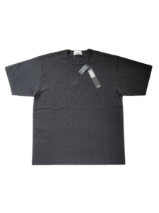 STONE ISLAND T SHIRT 20444 OVERSIZE FIT RICAMATA NERO