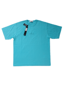 STONE ISLAND T SHIRT 20444 OVERSIZE FIT RICAMATA CIANO