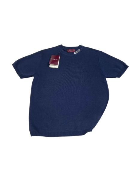 GUCCI T SHIRT BLU