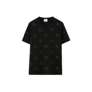 BURBERRY T SHIRT NERA DA DONNA