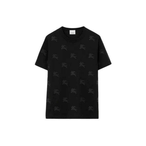 BURBERRY T SHIRT NERA DA DONNA