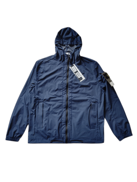 STONE ISLAND GIUBBINO 43831 SKIN TOUCH PACKABLE BLU