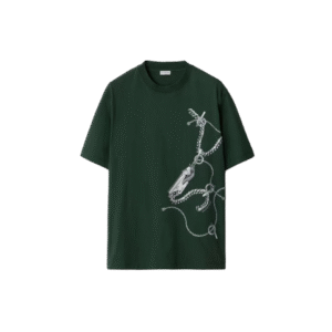 BURBERRY T SHIRT VERDE