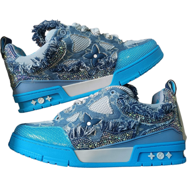LV SKATE BLU SWAROVSKI
