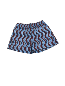 GUCCI PANTALONCINO CELESTE E BORDEAUX