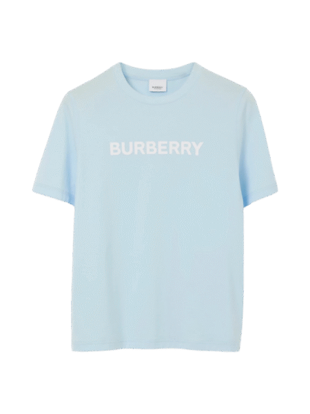 BURBERRY T SHIRT CELESTE DA DONNA