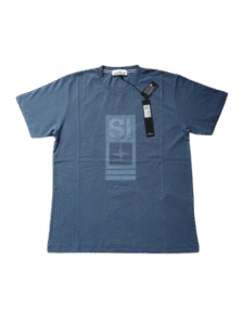 STONE ISLAND T SHIRT 2NS92 BLU CHIARO