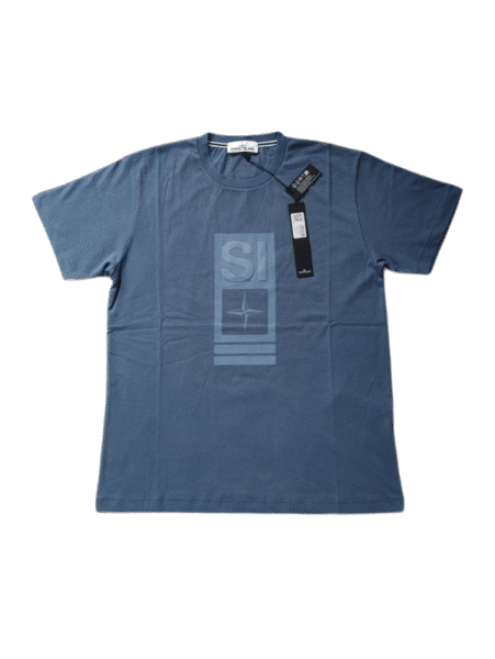 STONE ISLAND T SHIRT 2NS92 BLU CHIARO