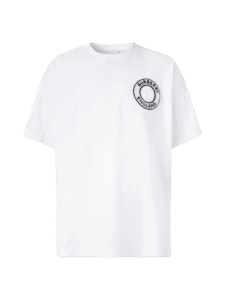 BURBERRY T SHIRT BIANCA