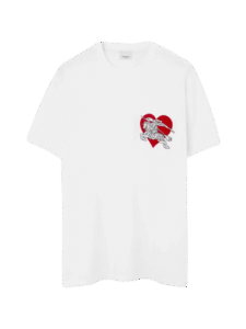 BURBERRY T SHIRT BIANCA