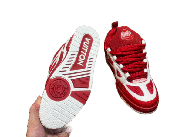 LV SKATE ROSSE E BIANCHE
