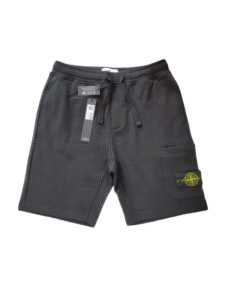 STONE ISLAND PANTALONCINO 64651 SWEAT NERO