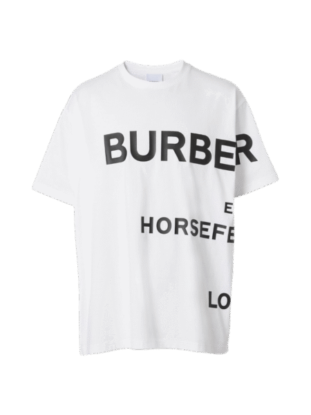 BURBERRY T SHIRT BIANCA