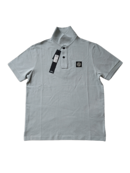 STONE ISLAND POLO 2SC17 GRIGIO CHIARO