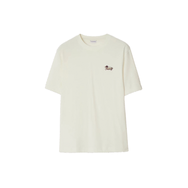 BURBERRY T SHIRT CREMA