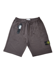 STONE ISLAND PANTALONCINO 64651 SWEAT COLOR CARBONE