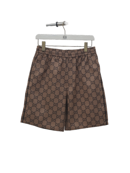 GUCCI PANTALONCINO MARRONE