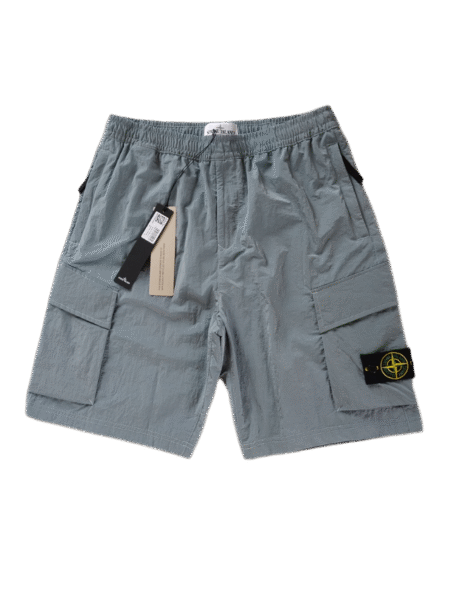 STONE ISLAND PANTALONCINO L0219 NYLON METAL SKY COLOR
