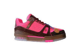 LV TRAINERS ROSA E MARRONCINE SWAROVSKI