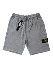 STONE ISLAND PANTALONCINO 64651 SWEAT GRIGIO