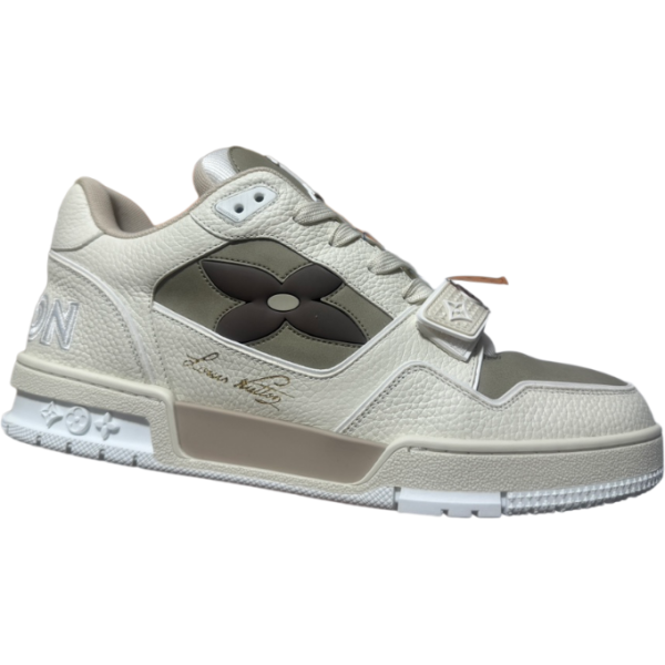 LV SKATE CREMA E VERDE OLIVA