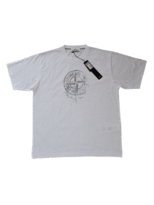 STONE ISLAND T SHIRT 2RC87 REFLECTIVE BIANCO
