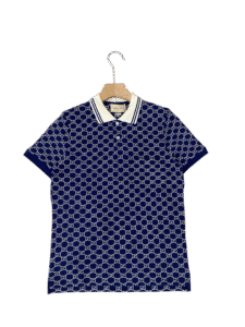 GUCCI POLO BLU E BIANCO