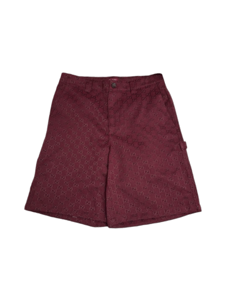 GUCCI PANTALONCINO BORDEAUX