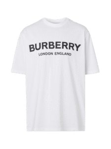 BURBERRY T SHIRT BIANCA