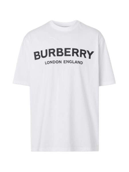 BURBERRY T SHIRT BIANCA