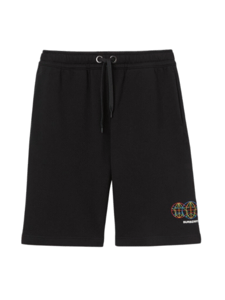BURBERRY PANTALONCINO NERO