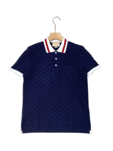 GUCCI POLO BLU SCURO