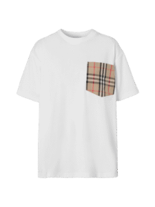 BURBERRY T SHIRT BIANCA
