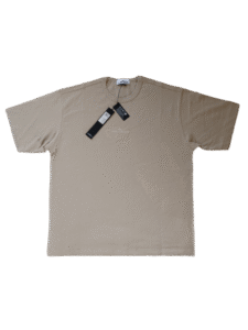 STONE ISLAND T SHIRT 20444 OVERSIZE FIT RICAMATA BEIGE