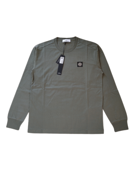 STONE ISLAND LONG SLEEVE 22713 VERDE MUSCHIO