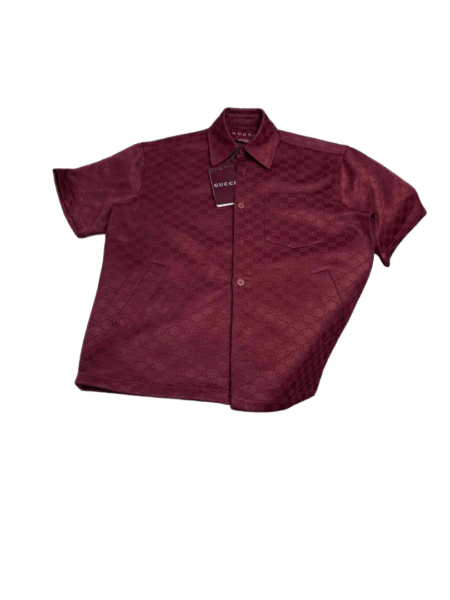 GUCCI CAMICIA BORDEAUX