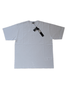 STONE ISLAND T SHIRT 20444 OVERSIZE FIT RICAMATA BIANCO