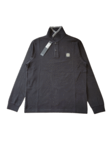STONE ISLAND LONG SLEEVE POLO 2SL18 NERO