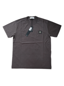 STONE ISLAND T SHIRT 24113 MERCERISED COTTON COLOR CARBONE