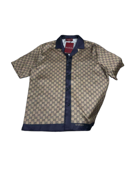 GUCCI CAMICIA MARRONE