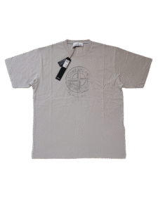 STONE ISLAND T SHIRT 2RC87 REFLECTIVE GRIGIO