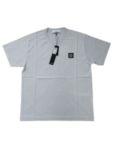 STONE ISLAND T SHIRT 24113 MERCERISED COTTON COLOR CIELO