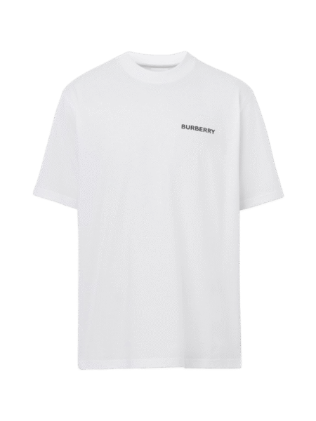 BURBERRY T SHIRT BIANCA