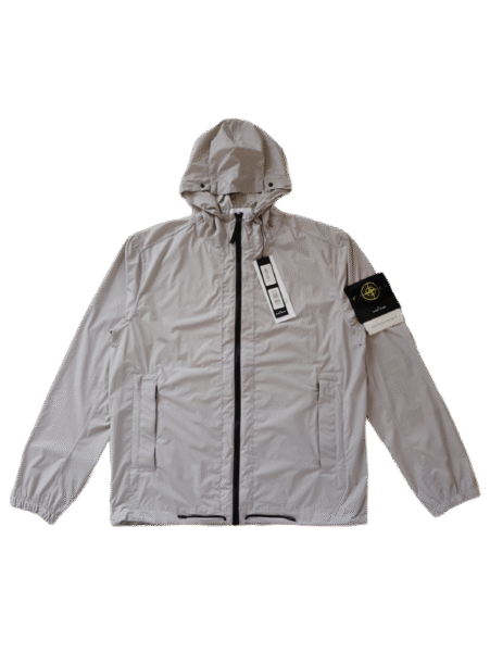STONE ISLAND GIUBBINO 43831 SKIN TOUCH PACKABLE GRIGIO