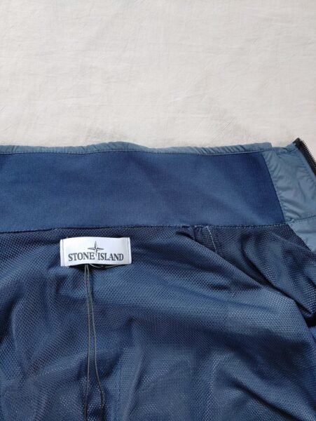 STONE ISLAND GIUBBINO 41022 CRINKLE ANTIVENTO/ANTI PIOGGIA BLU - Image 6