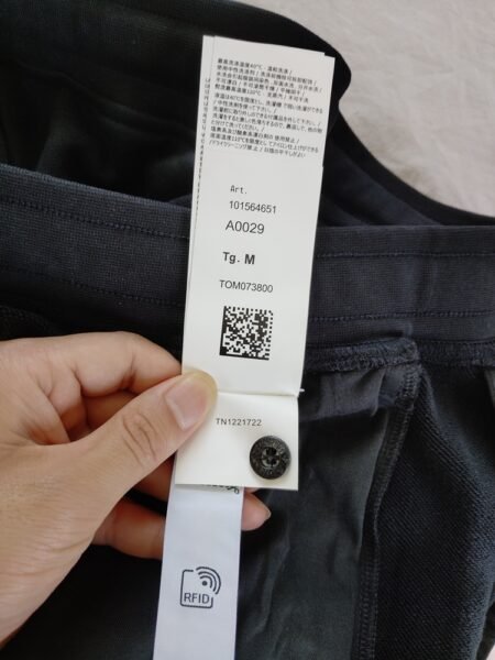 STONE ISLAND PANTALONCINO 64651 SWEAT NERO - Image 8