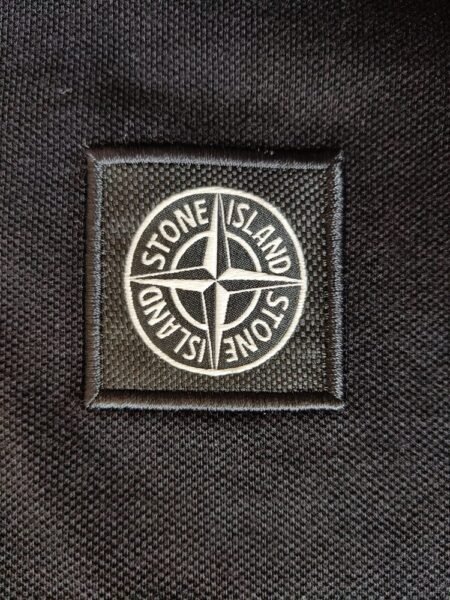 STONE ISLAND LONG SLEEVE POLO 2SL18 NERO - Image 4