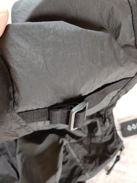 STONE ISLAND GIUBBINO 42020 NYLON METAL WATRO ANTI VENTO/PIOGGIA NERO - Image 15